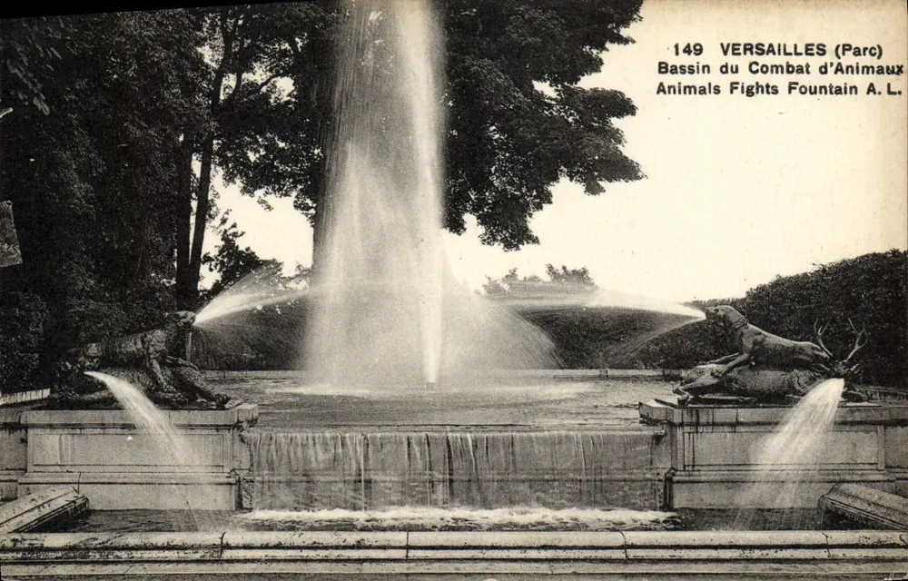 Versailles (Park) — Bassin des Tierkämpfe — Verlag A.L., Nr. 149 - Vorderseite