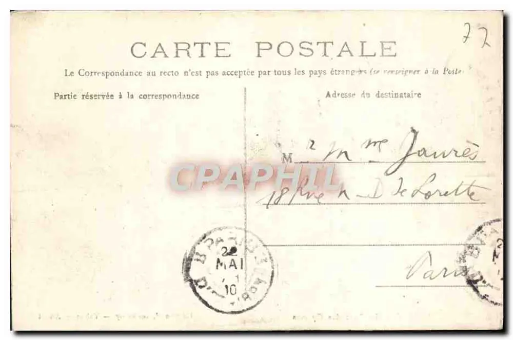 Annet — O Parque dos Cisnes — Edição F. Godefroy — Tabac — Annet - Verso