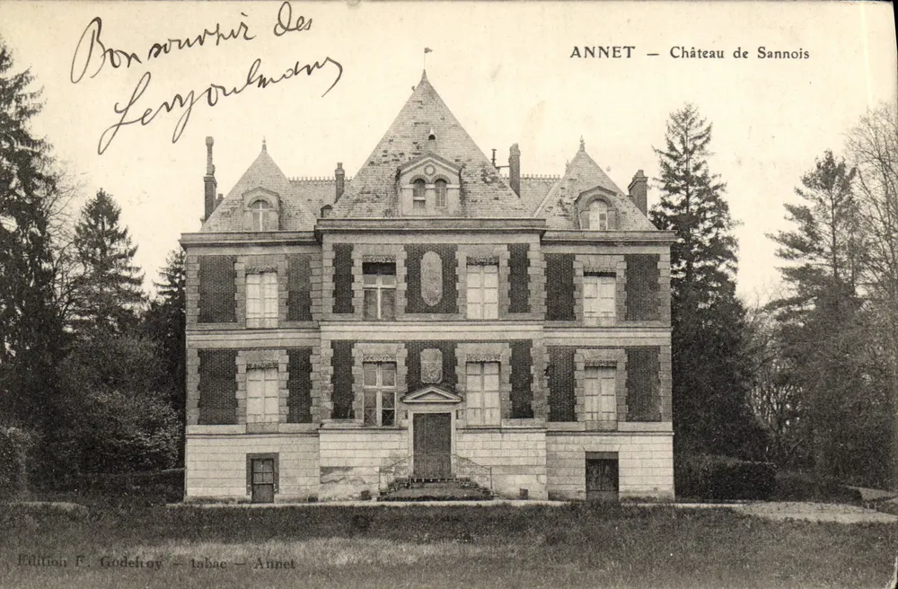 Annet — Kasteel van Sannois — Uitgave F. Godeloy - Voorkant