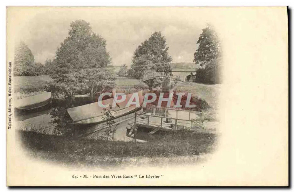 Porto das Águas Vivas "Le Lévrier" — Maine-et-Loire — editor Thibault, editores, Main Fontainebleau - Frente