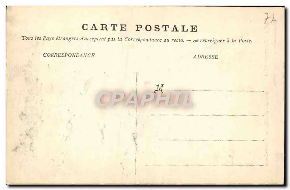 Portal der Kirche Notre-Dame — Dammartin — E.L. Edit. Photog. n°262 - Rückseite