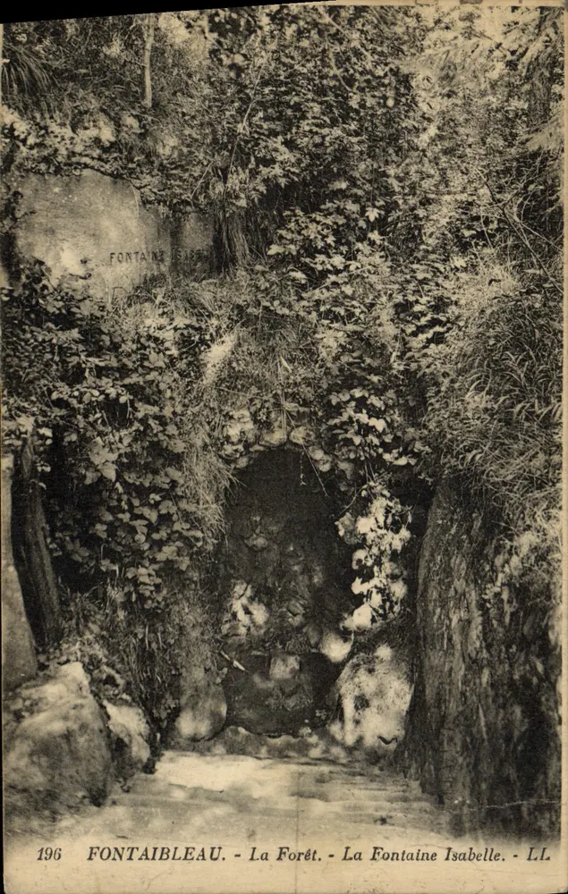 Fontaine Isabelle - Der Wald - Fontainebleau - LL - Vorderseite
