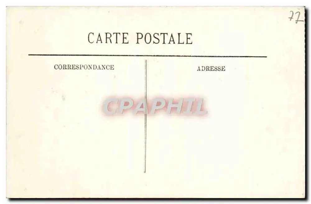 Fontainebleau — Die Wälder — La Tour Denecourt — LL - Rückseite