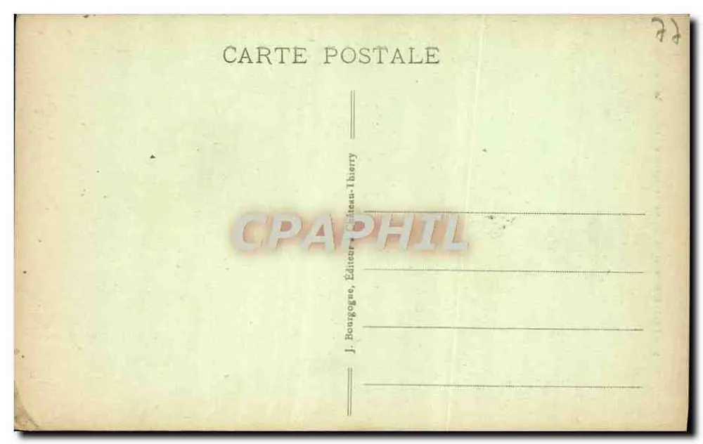 Provins (S.-et-M.) - A Grange aux Dîmes (século XII) — Édit. J. B. - Verso