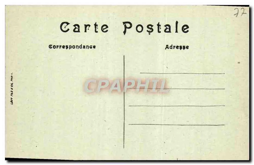 Fontainebleau — A Floresta — A Lagoa dos Billebaults — LL - Verso