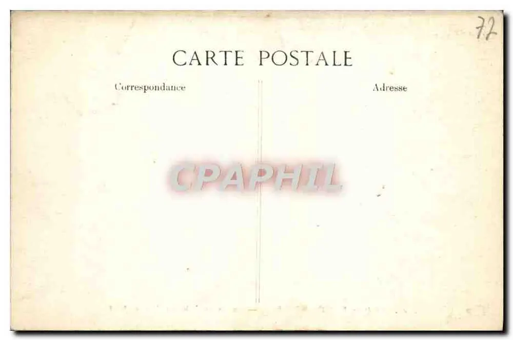 Forêt de Fontainebleau — Ruinen der Abtei Franchard — Verleger EID, Nr. 41 - Rückseite