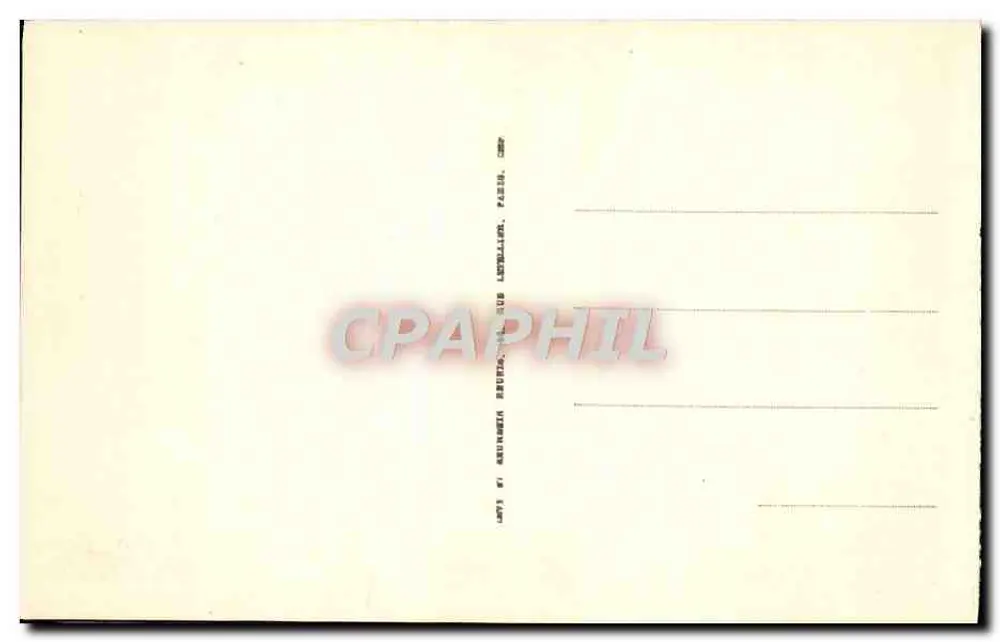 Fontainebleau — A floresta — O cogumelo — LL. - Verso