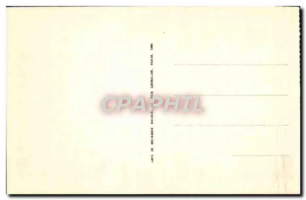 Fontainebleau — A floresta — Gorges d'Apremont — I.L. - Verso