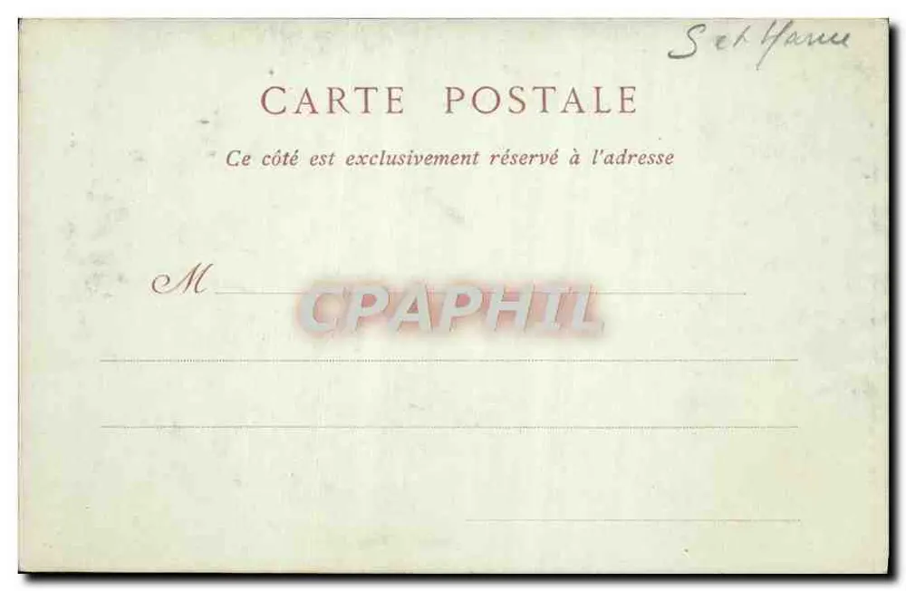 Forêt de Fontainebleau — La Grotte aux Cristaux — Collections ND. Phot. - Rückseite