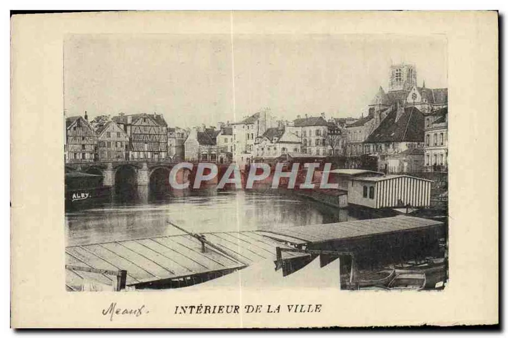 Meaux — Intérieur de la ville — éditeur ALBY - Frente
