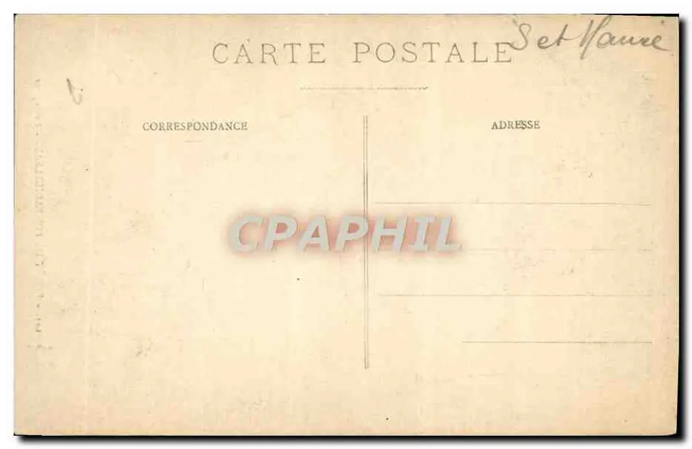 Bosque de Fontainebleau — El Júpiter — 103 - Reverso