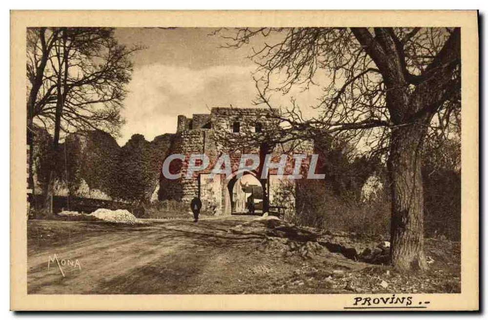 Porta Saint-Jean — Provins — editor MONA, n° 72 - Frente