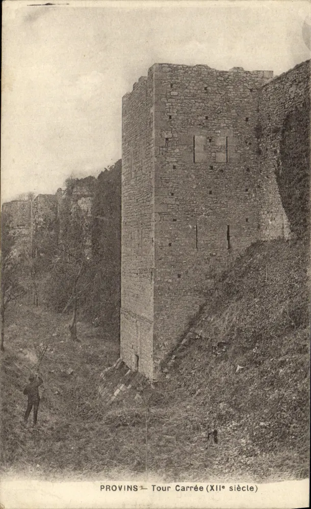 Provins — Torre Quadrada (século XII) - Frente