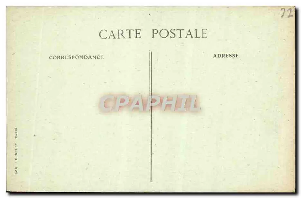 Palácio de FONTAINEBLEAU — Gabinete da Abdicação — Biron editor - Verso