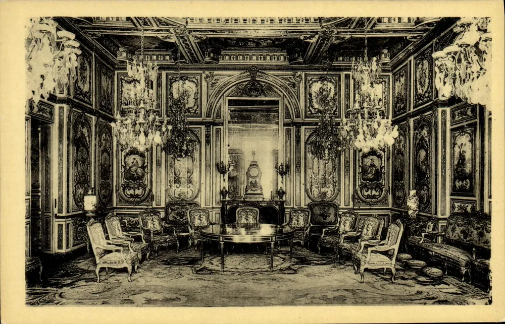 Schloss Fontainebleau — La Salle du Conseil — Edition des Musées Nationaux - Vorderseite