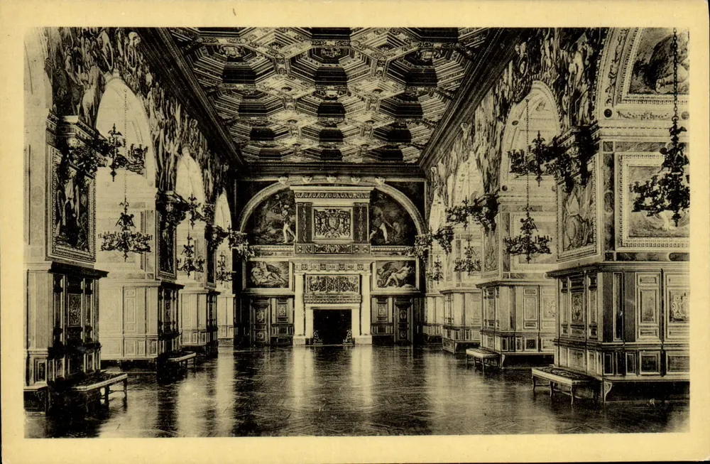 Schloss Fontainebleau — Galerie Henri II — Edition des Musées Nationaux n°21 - Vorderseite