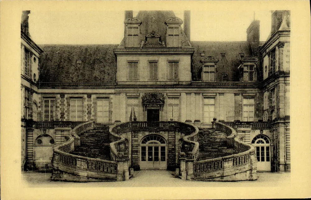Château de Fontainebleau — Eisenstiege — Édition des Musées Nationaux - Vorderseite