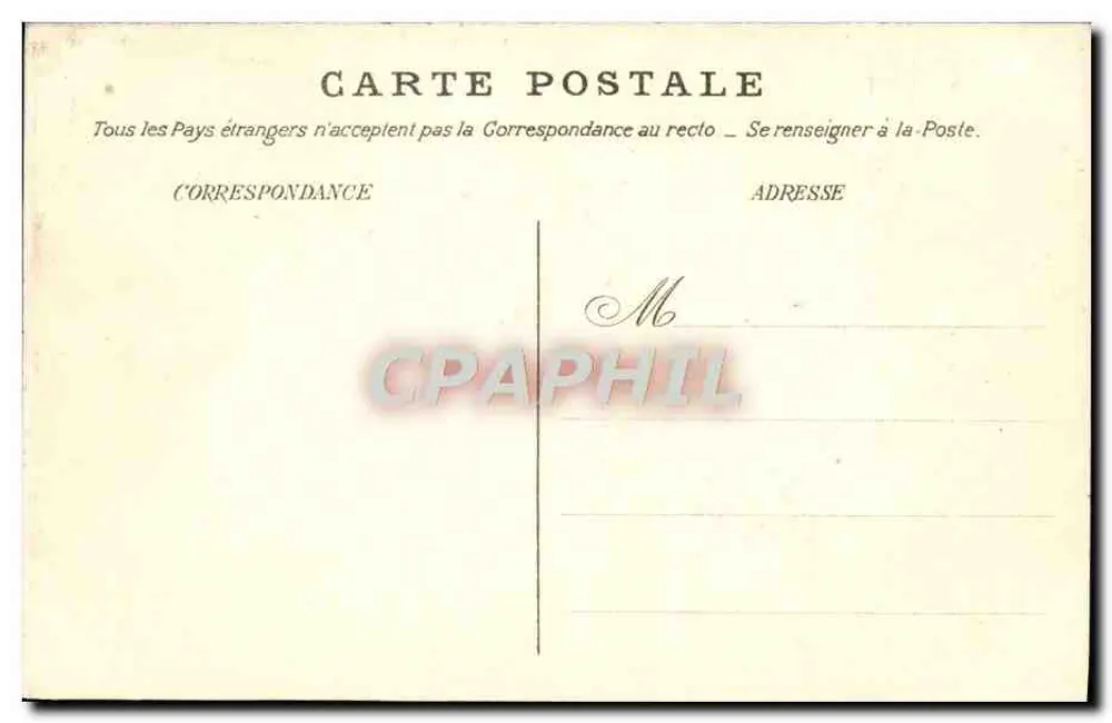 Wald von Fontainebleau — Höhle der Räuber — unbekannter Verleger, Nr. 94 - Rückseite