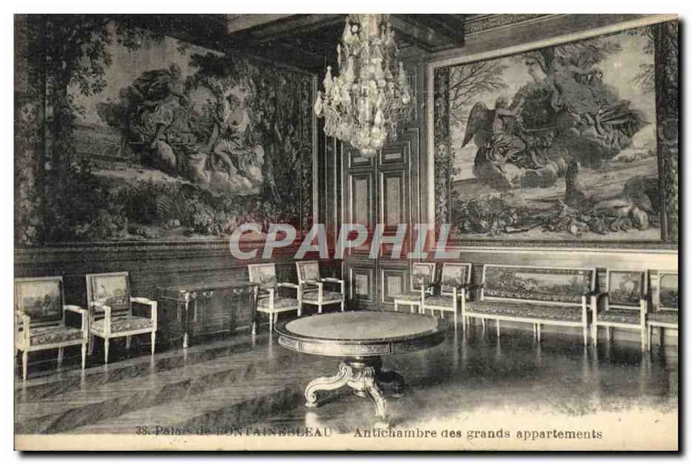 Palais de Fontainebleau — Antichambre des grands appartements — Verlag nicht sichtbar, n° 33 - Vorderseite
