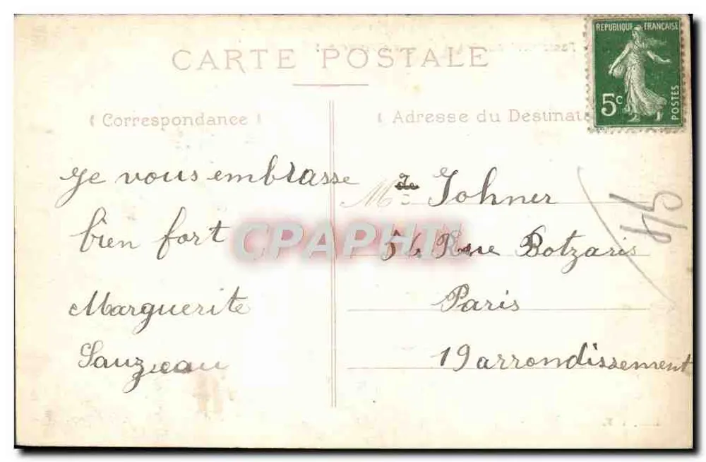 Floresta de Fontainebleau — As Gorges de Apremont — n°154 - Verso