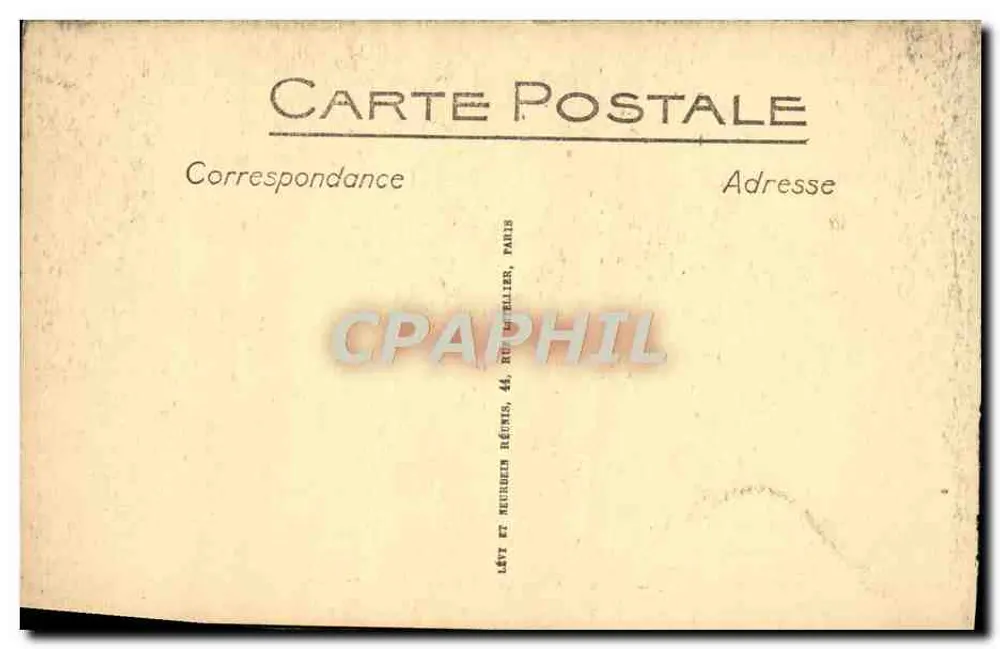 Fontainebleau — Die Wald — Das Fées-See — LL — Nr. 118 - Rückseite
