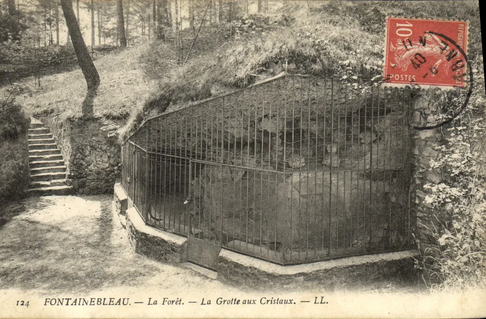 Fontainebleau — Die Forêt — Die Kristallhöhle — LL. - Vorderseite
