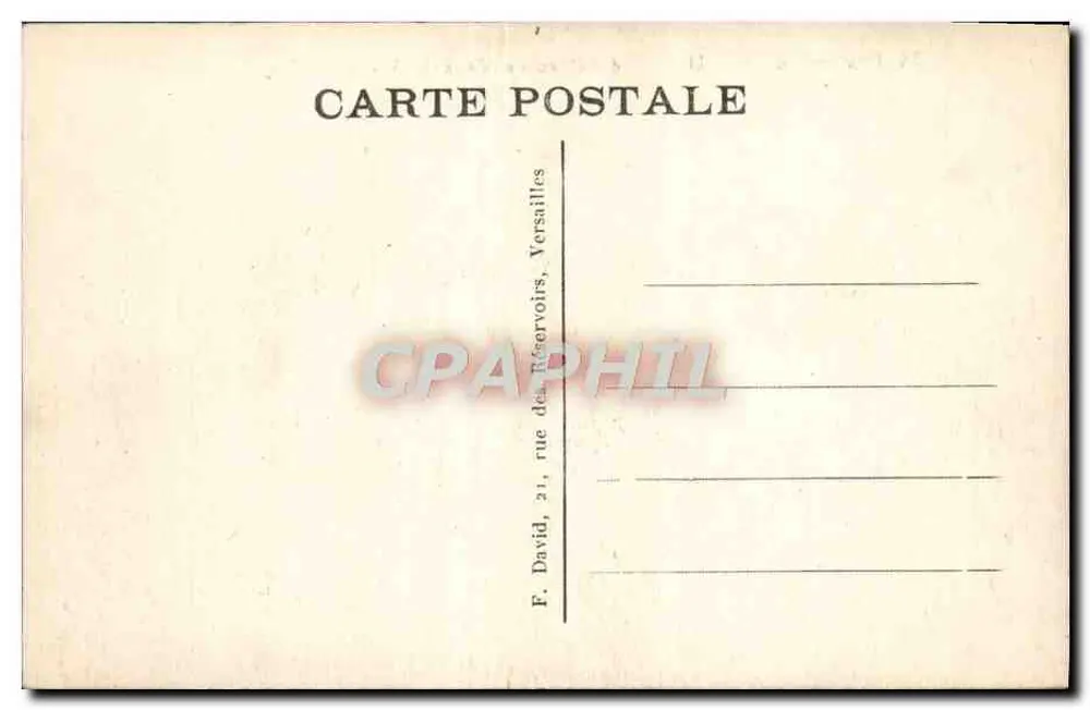 Arredores de MELUN — Castelo de Vaux-le-Vicomte (Fachada Sul) - Verso