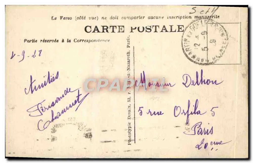 Dammartin-en-Goele — L'Avent - Rückseite