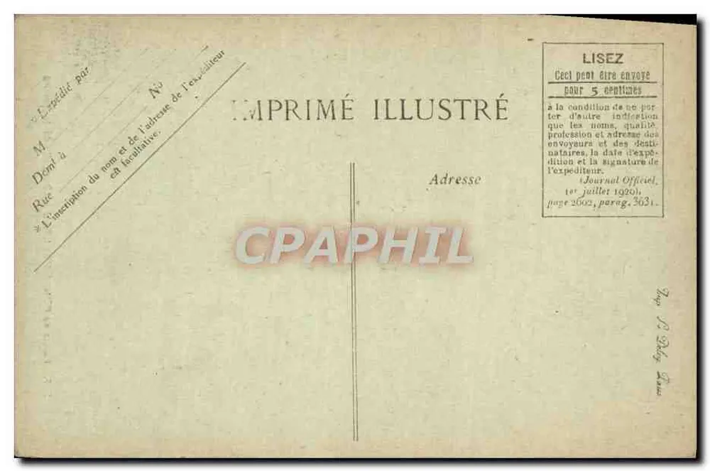 Palast von FONTAINEBLEAU — Kapelle der Dreifaltigkeit — Verlag Siron, Fontainebleau - Rückseite