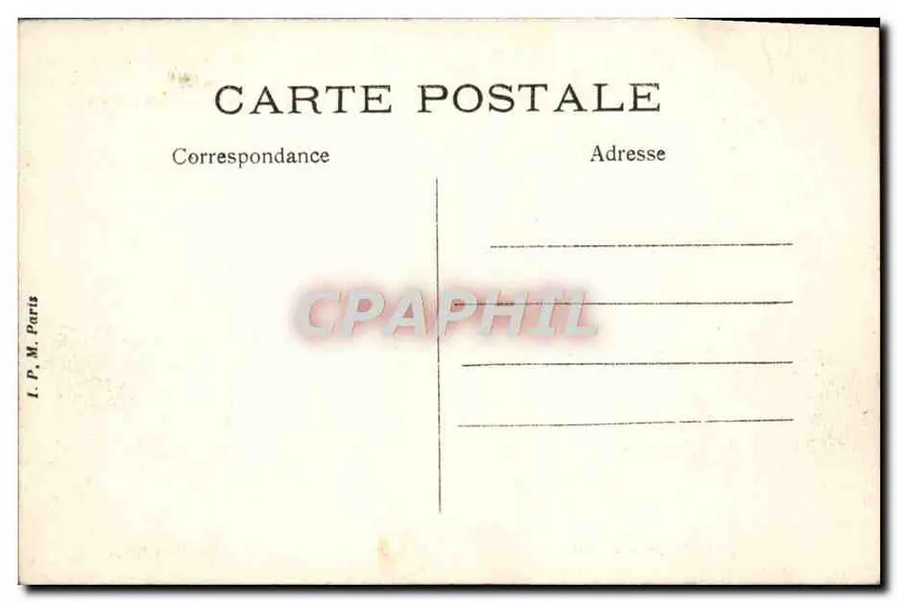 LORREZ-le-BOCAGE (S.&M.) — Schloss des Grafen von Ségur — Südseite — Ansicht des Parks — phot. Cheche Cofflin, bei Morel - Rückseite