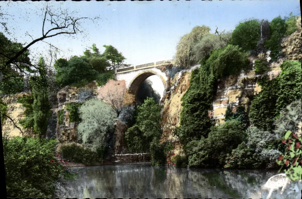 Der Park der Buttes-Chaumont — Paris — Verlag Paris et ses merveilles, n° 4200 - Vorderseite