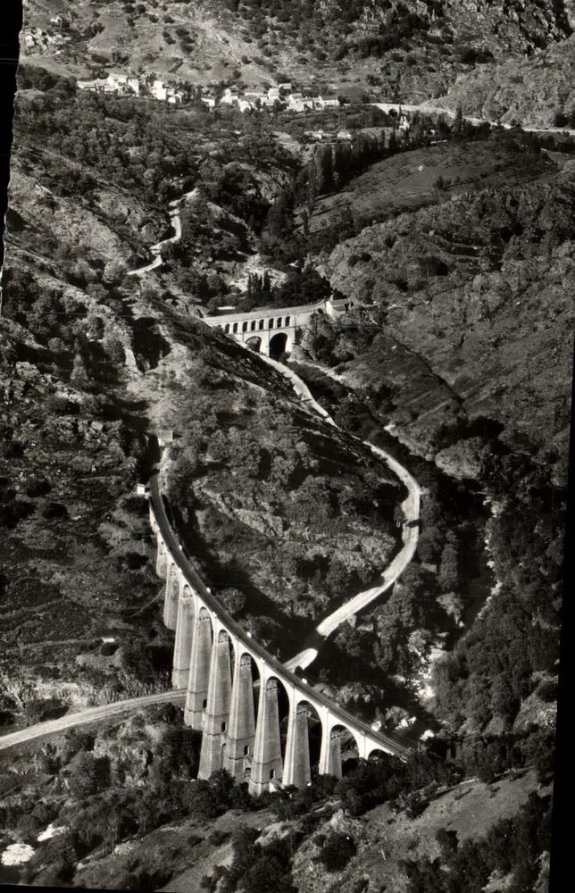 Villefort (Lozère) — Viadukt und Brücke Louis Philippe — Éditions de l'Économie, Bron - Vorderseite