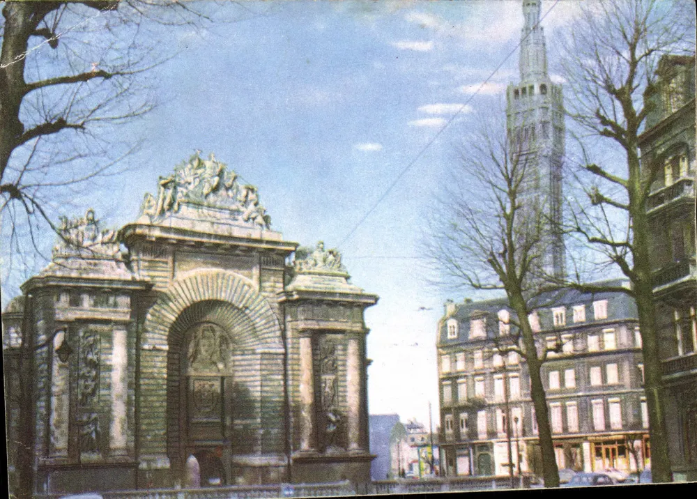 Lille - Porta de Paris — editor Pelletier, número de série não visível - Frente