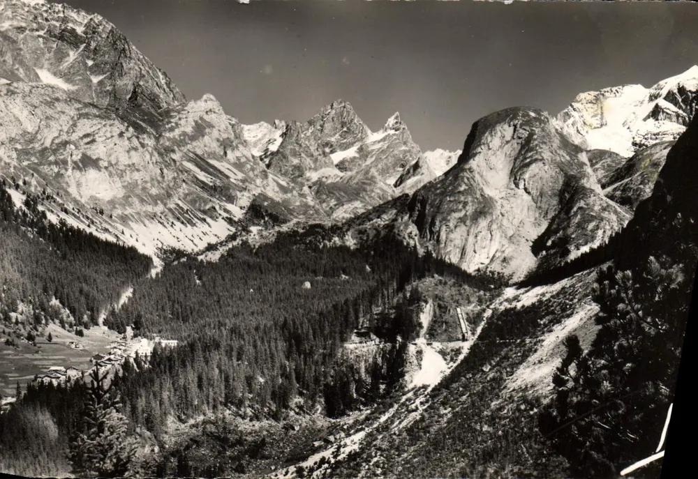 Pralognan-la-Vanoise — Das Massiv der Vanoise — Photo Veritable - Vorderseite