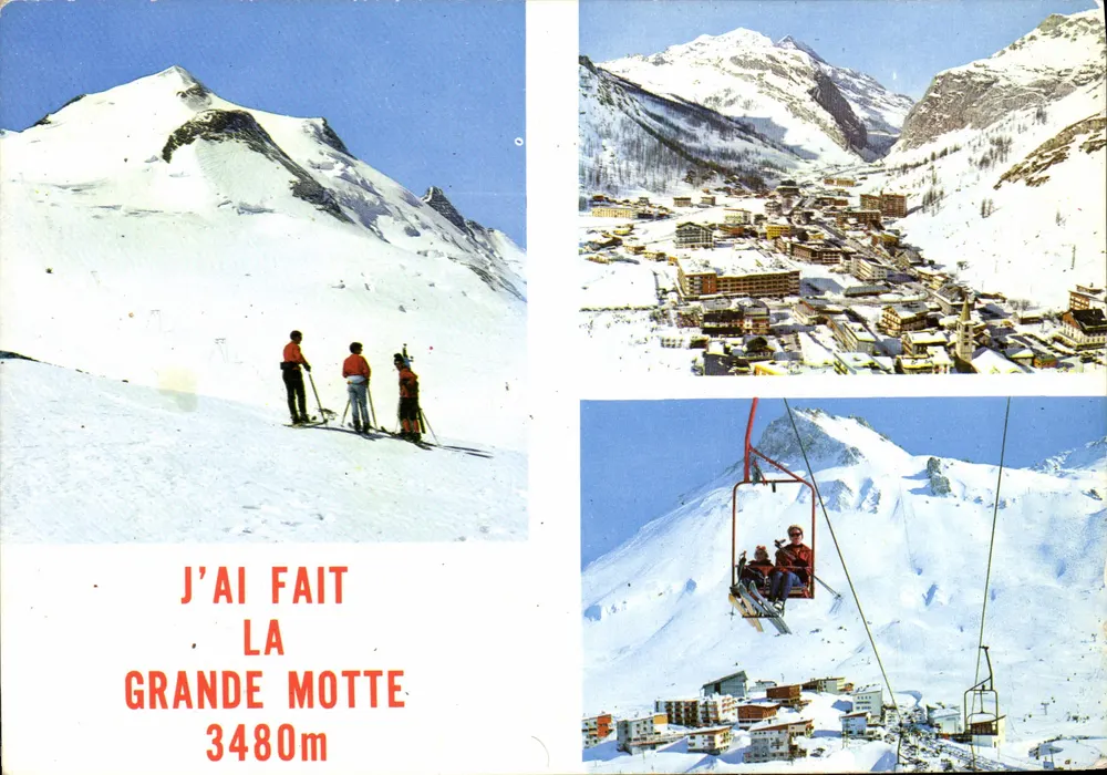 La Grande Motte — 3480m — Domaine du Ski - Tignes - Vorderseite