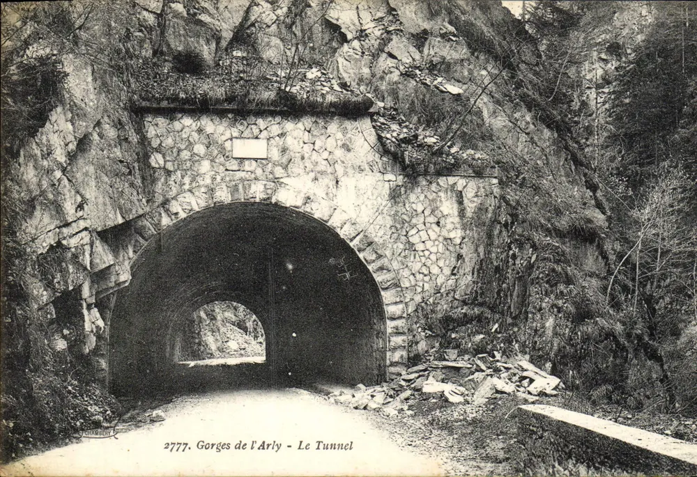 Gorges do Arly - O Túnel — editor STRABURG, n° 2777 - Frente