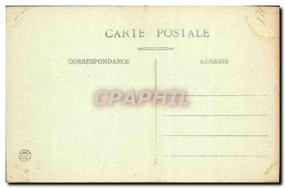Gorges do Arly - O Túnel — editor STRABURG, n° 2777 - Verso