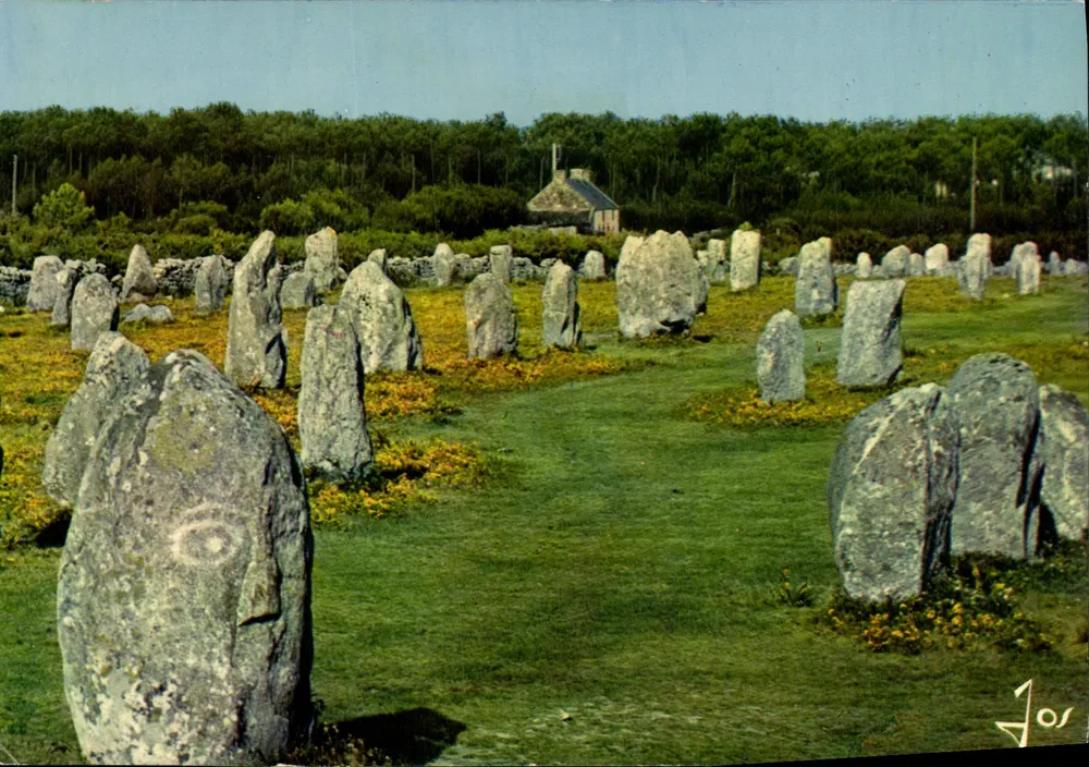 Die Ausrichtungen von Ménec — Region Carnac — Éditions d'Art Jos Le Doaré - Vorderseite