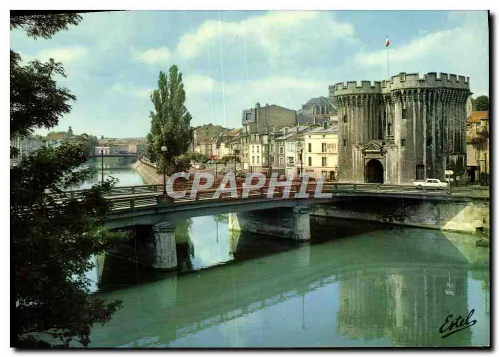 Brücke über die Meuse und das Tor Glorieux — Verdun — Étel, n° 1 - Vorderseite