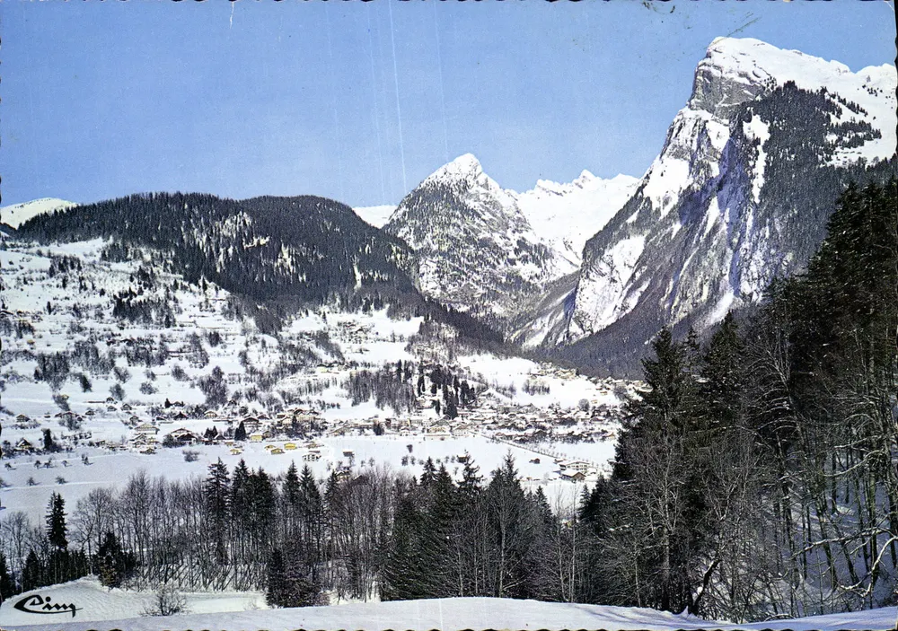 Samoens (74) - Allgemeiner Blick - Winter-Sport - Verlag CIM - Vorderseite