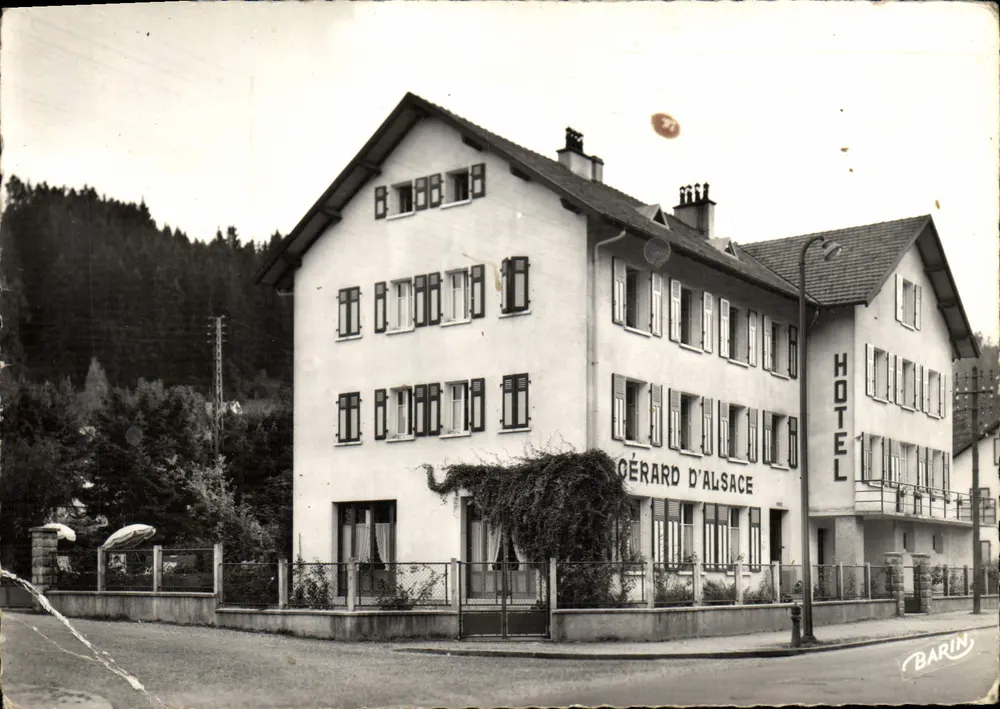 Gérardmer - Hôtel Gérard d'Alsace — éditeur BARIN - Vorderseite