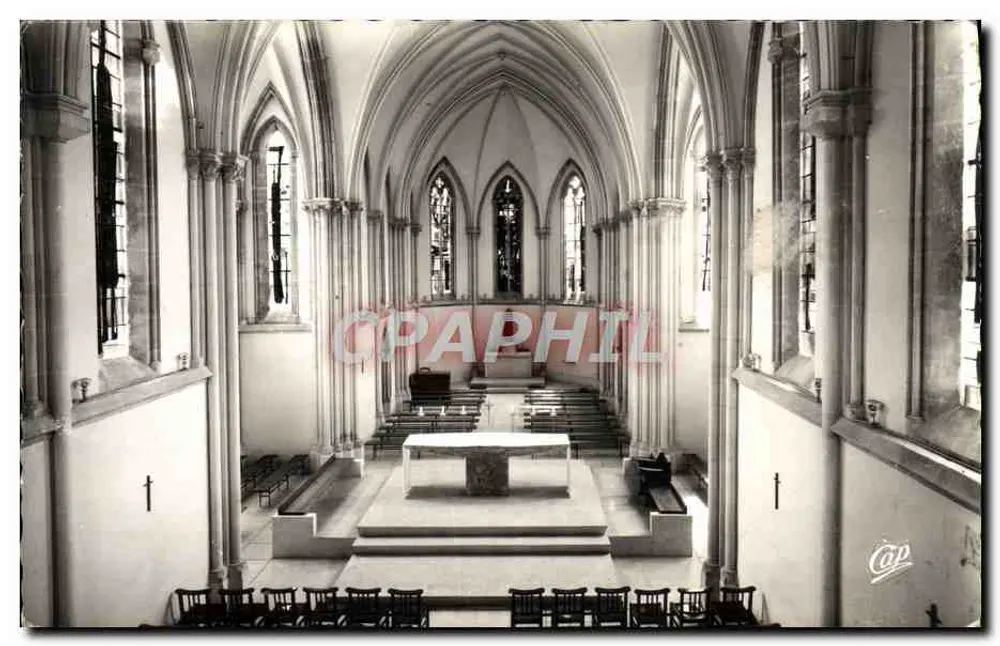 Capela de Châtel-sur-Mer — Interior — Cap - Frente
