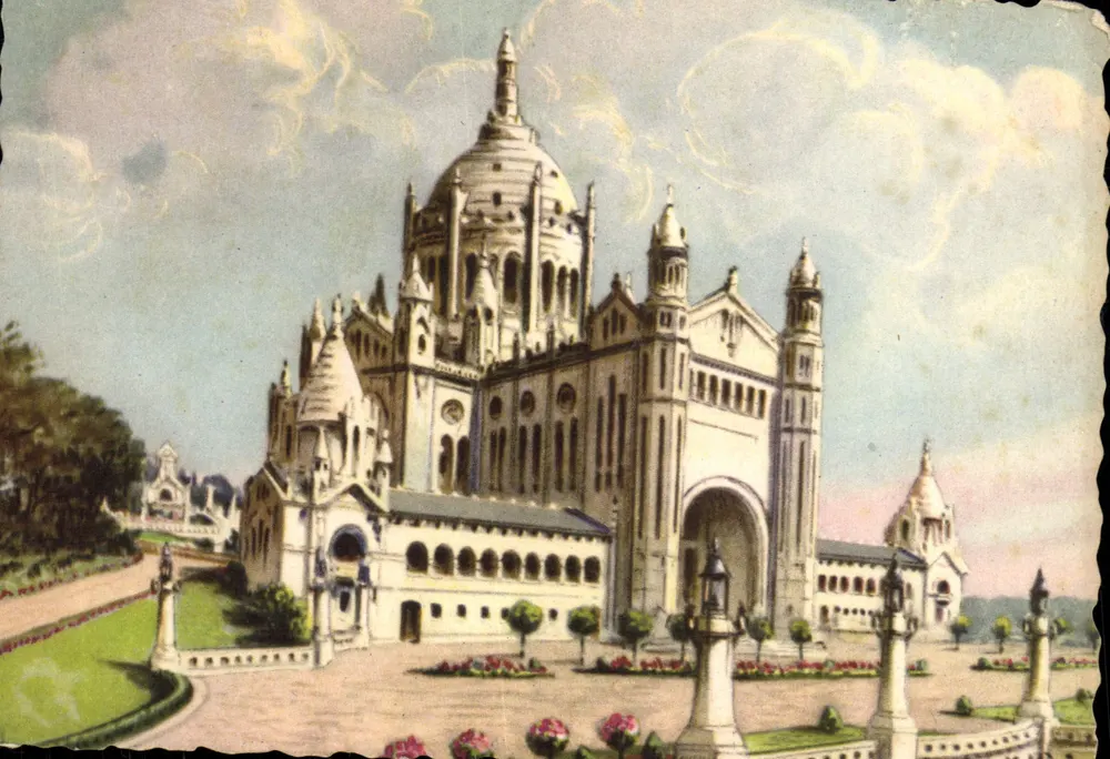 Basílica de Lisieux — Vista geral — n°2 - Frente