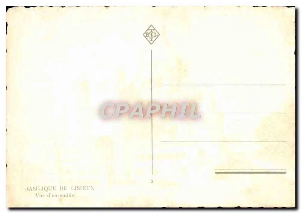Basílica de Lisieux — Vista geral — n°2 - Verso