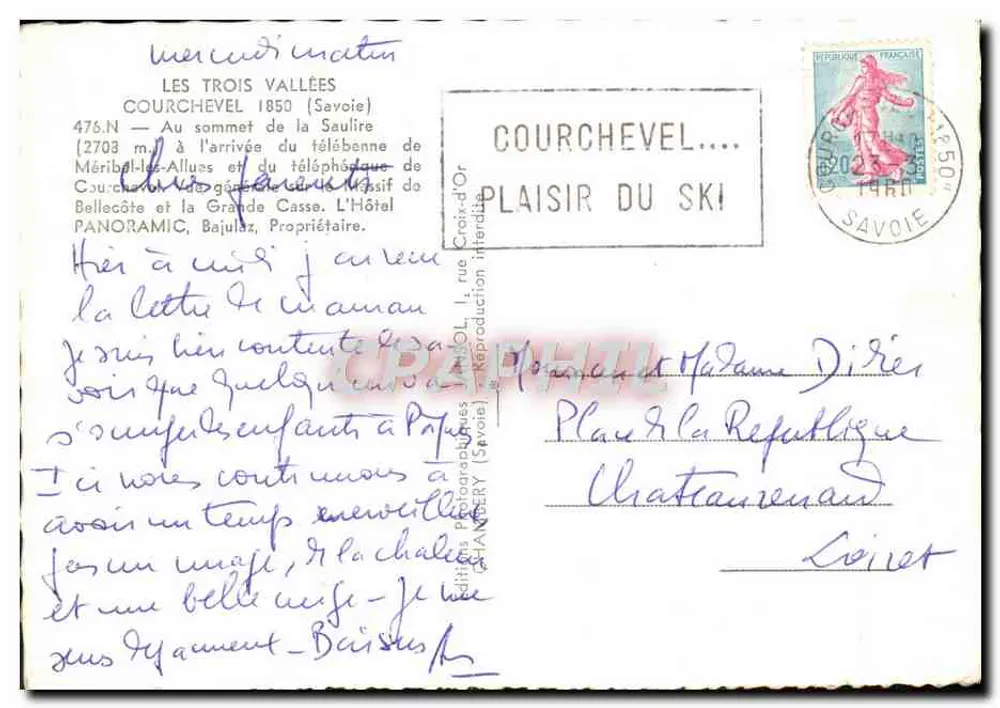 Le Panoramique — Courchevel, 1940 — Lansol - Verso