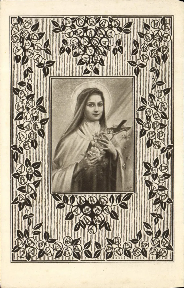Sainte Thérèse de l'Enfant-Jésus — Ansichtskarte zur Basilika in Lisieux — veröffentlicht von P. P. XI - Vorderseite