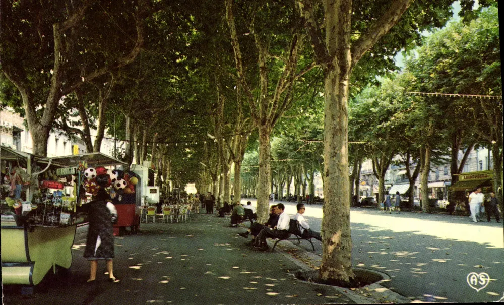 Les Allées Paul Riquet — Béziers (Hérault) — AS - Frente