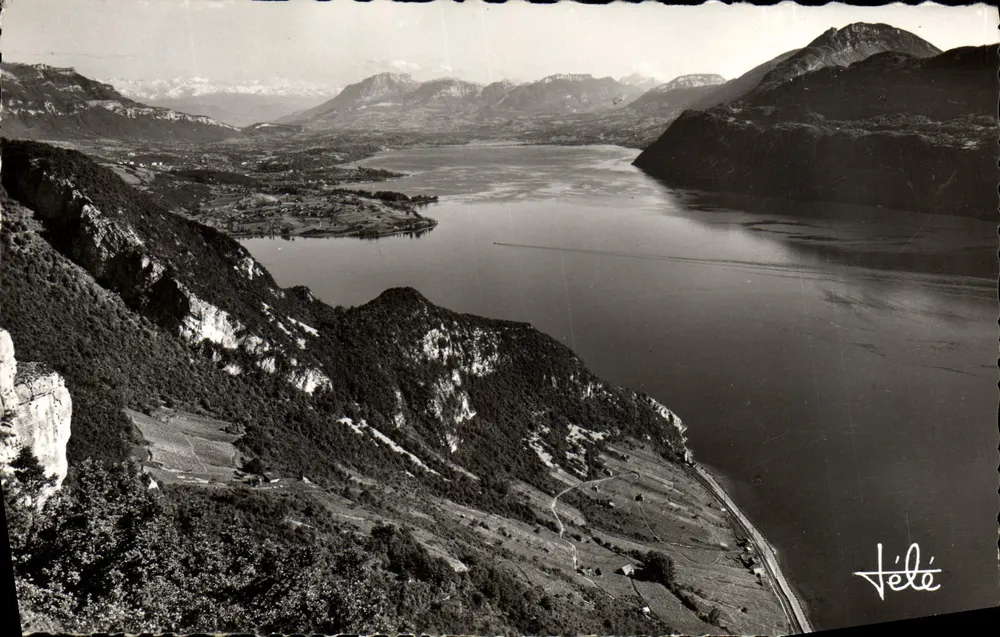 Lac du Bourget — Panoramablick vom Chambotte — Éditions TÉLÉ - Vorderseite