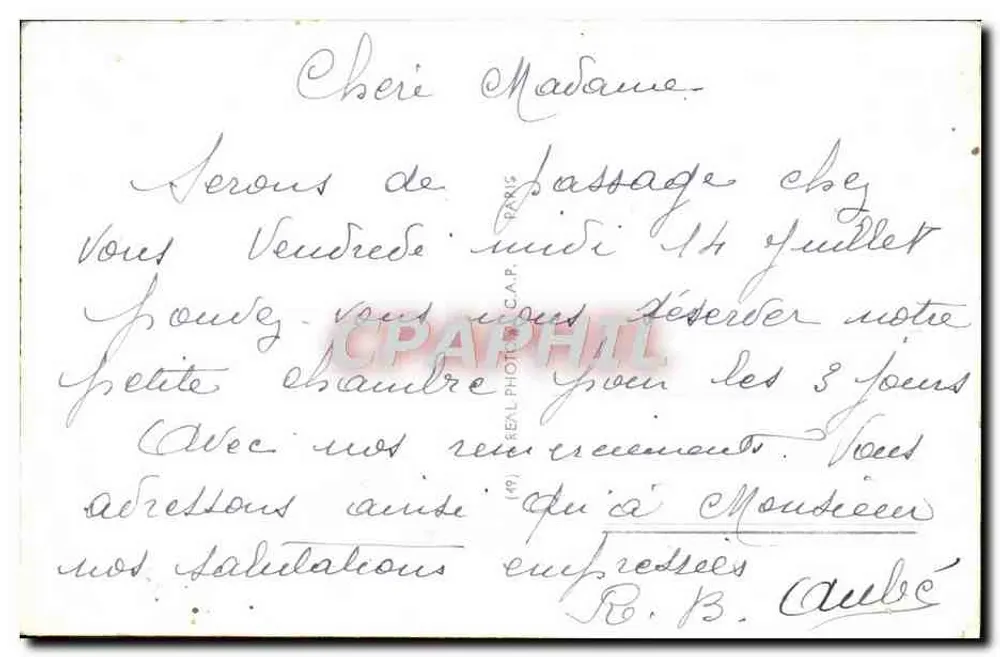 Thonon-les-Bains — Vista tirada de Concise — Cop - Verso