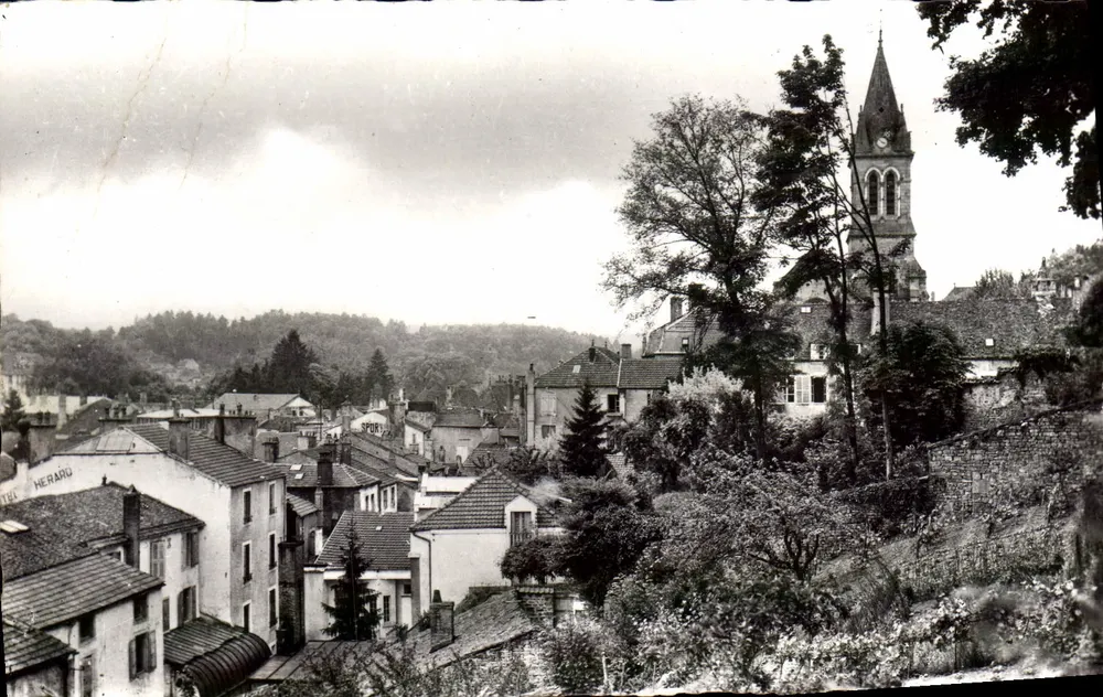 Bourbonne-les-Bains — Allgemeiner Blick vom Rathaus — Editions Pinot - Vorderseite